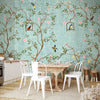 Carta da parati Shabby Spring - sala da pranzo