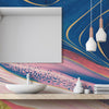 Carta da parati Ink wave bagno 2
