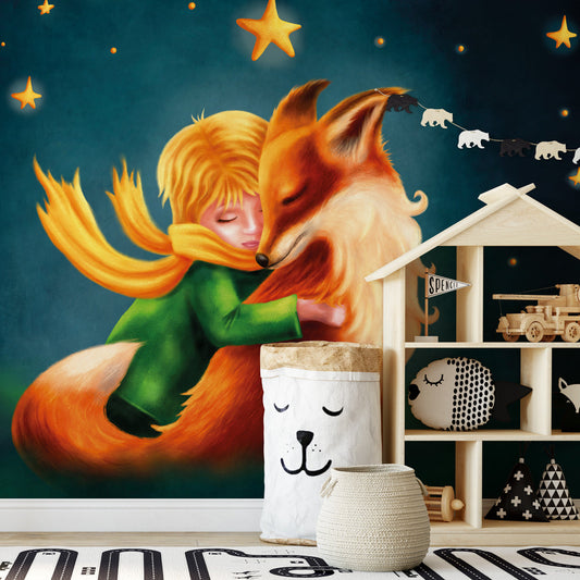 Wall Mural The Prince and the Fox
