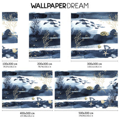 Carta da parati Zaffiro - dimensioni TNT