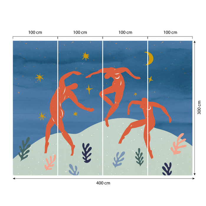 Carta da parati Matisse dimensioni TNT 2