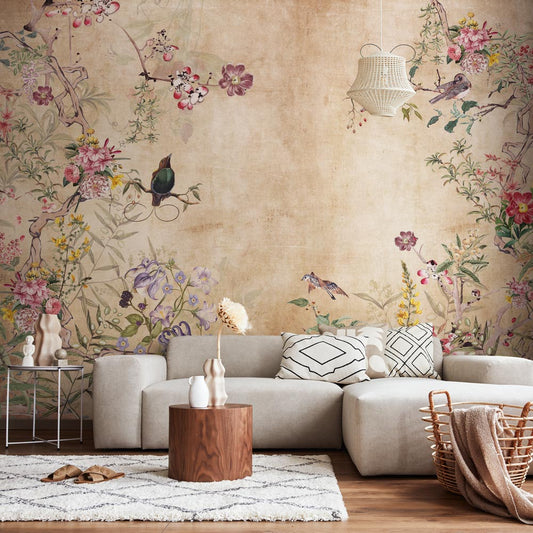 Antique chinoiserie Wall Mural