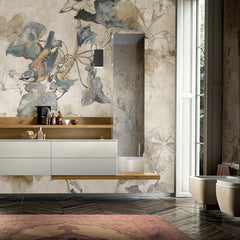 Carta da parati Natura su tela - bagno