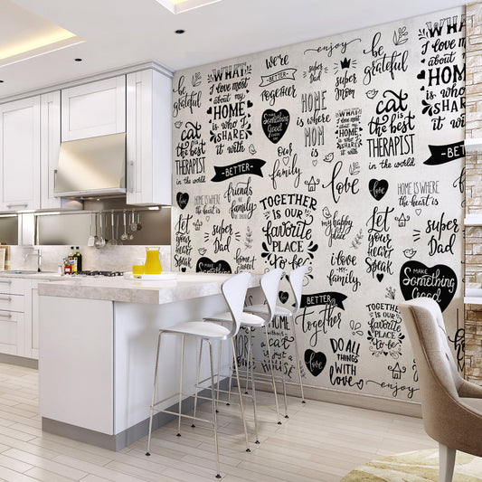 Family Aphorisms Wall Mural