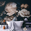 Carta da parati Bouquet di peonie - bagno