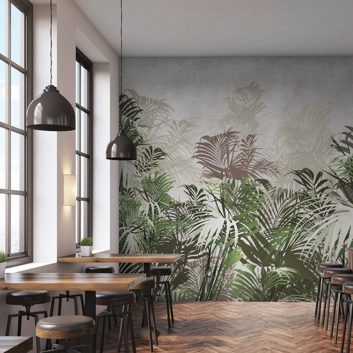 Carta da parati Foresta tropicale - esercizi commerciali, hotel
