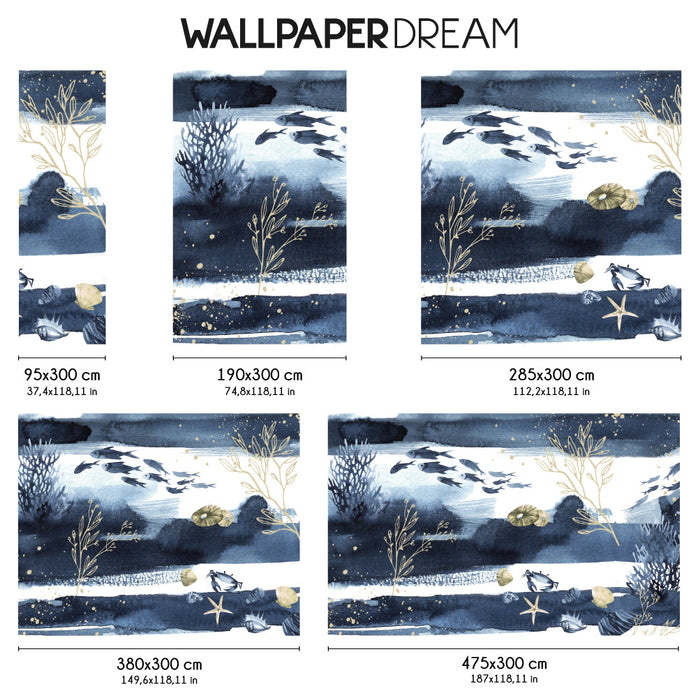 Carta da parati Zaffiro dimensioni Fibra di Vetro