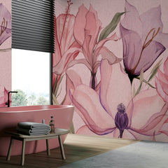 Carta da parati Ethereal - bagno